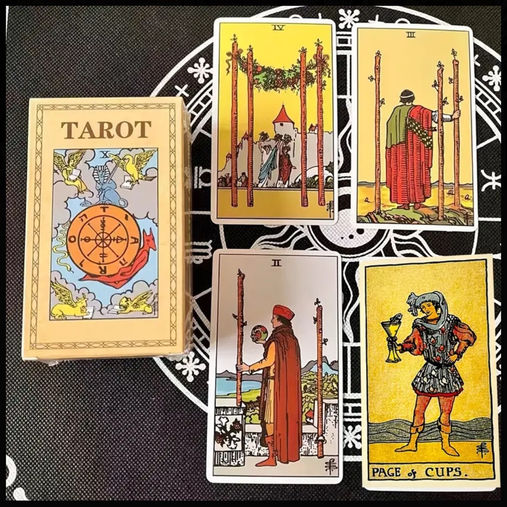 Colorful Tarot Card Deck